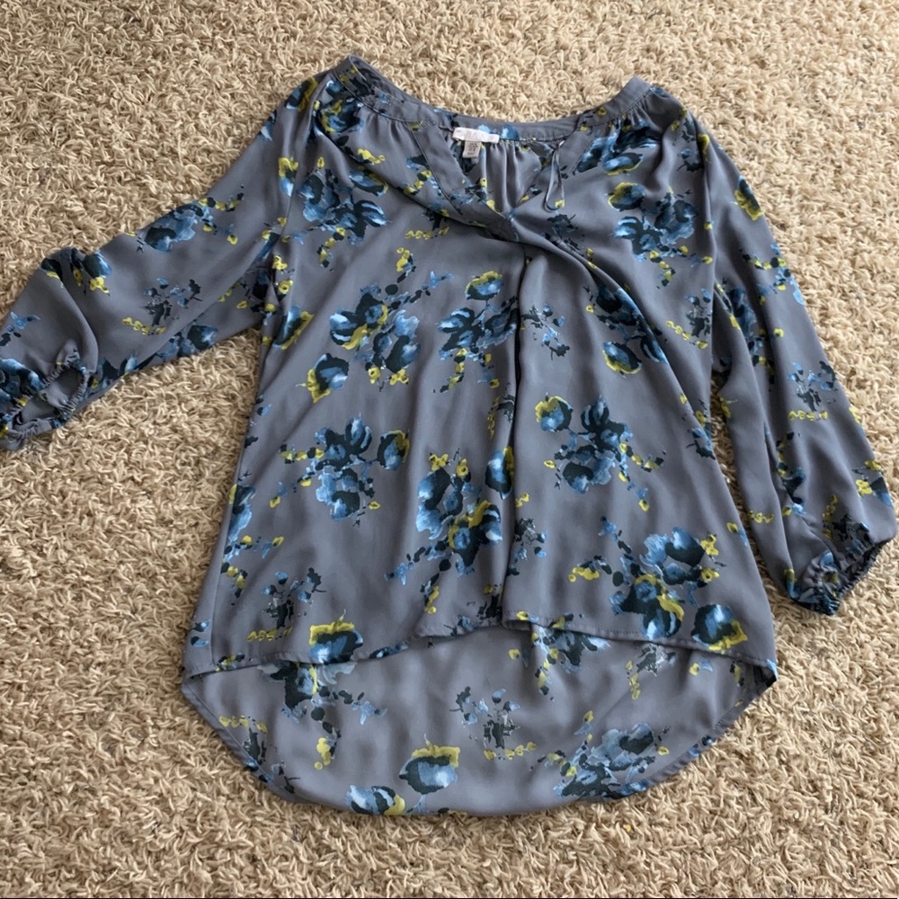 Long sleeve blouse